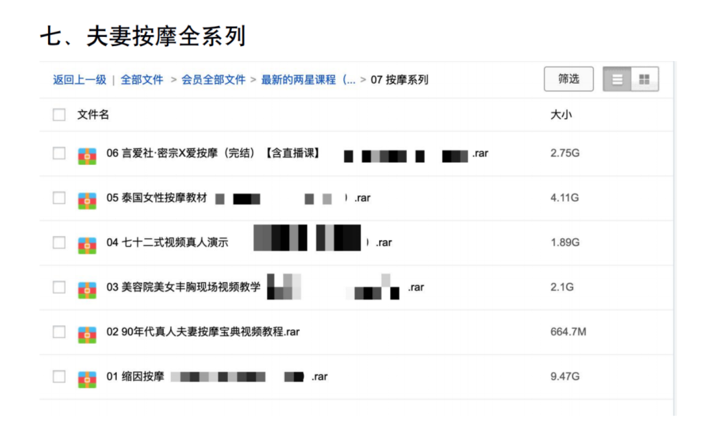 夫妻按摩-密宗按摩等多部高清按摩视频网盘资源插图