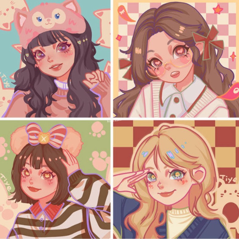 tiye鸭鸭第2期ipad插画课2021年4月结课