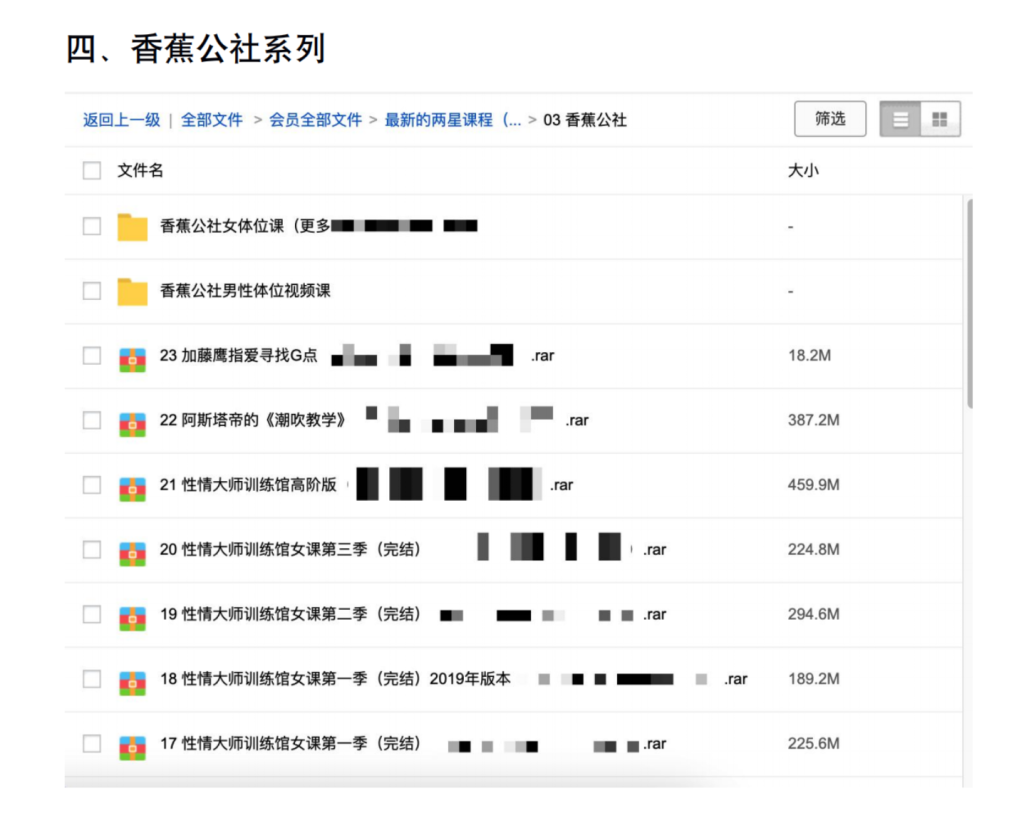 香蕉公社全套训练馆教学视频插图