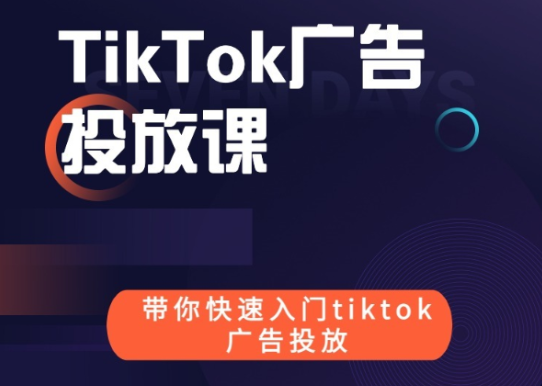 跨境B哥tiktok广告投放课百度云分享