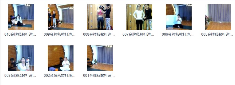 安然 金牌私教打造计划 十节课带你玩转私教