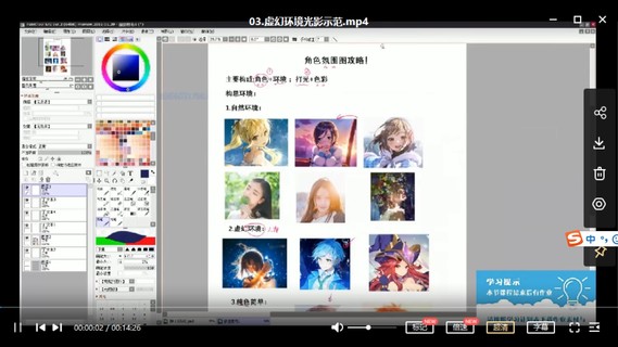 【设计上新】轻微课-【魔鬼特训班】动漫插画班
