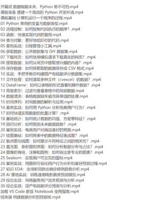 【IT2区上新】01玩转 Python 数据分析
