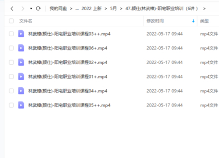 【易学上新】颜仕(林武樟)-阳宅职业培训（6讲 ）