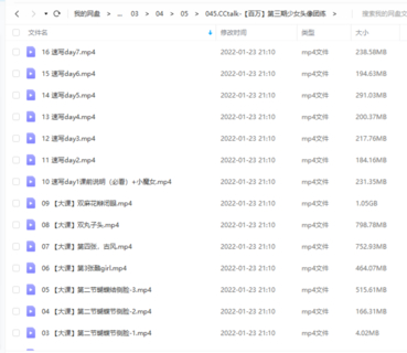 【设计上新】045.CCtalk-【百万】第三期少女头像团练