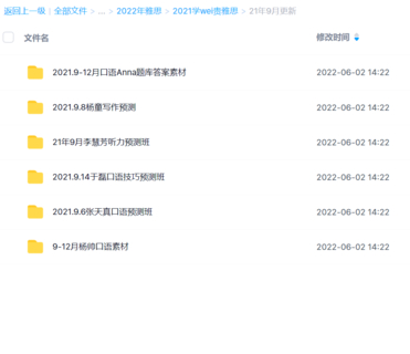 【英语上新】2021学为贵雅思合集