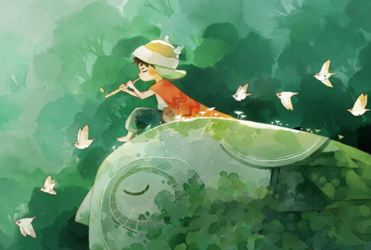 青时PS水彩插画系统课【网盘分享】