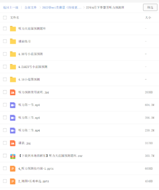 雅思李慧芳听力预测班2-4月【网盘分享】
