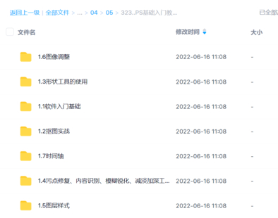 PS基础入门教程全集（设计师必备）