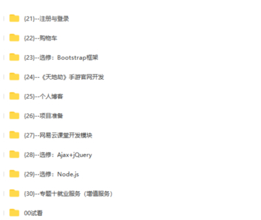 【IT2区上新】007.网易9大前端项目就业实训营2022