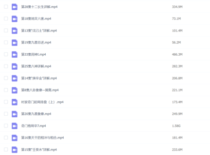 罗江普奇门遁甲49集