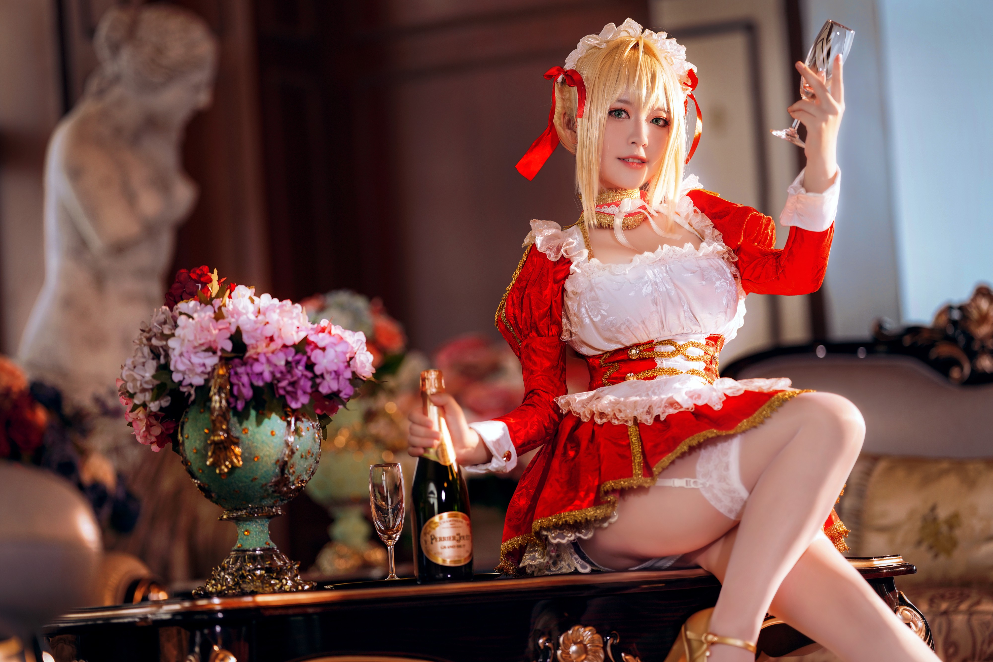 FGO-Nero(尼禄)COS美图欣赏(CN：半半子)插图1