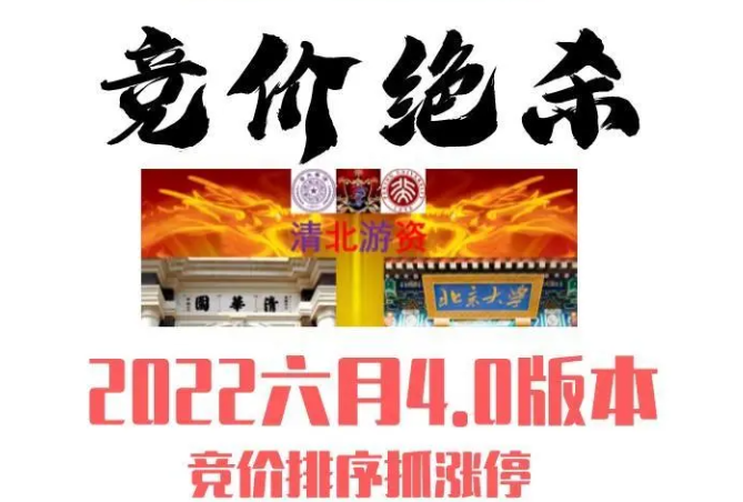 2022清北游资竞价绝杀4.0最新极速版指标（网盘分享）