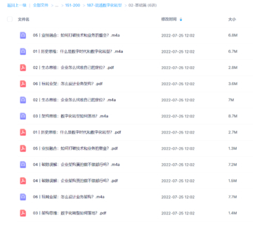 极客时间说透数字化转型