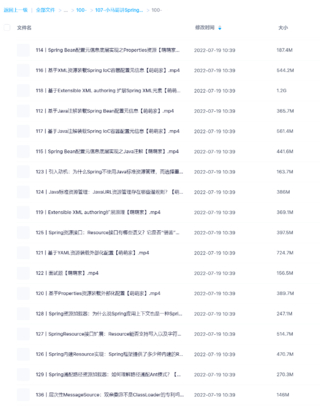 【极客时间】小马哥讲Spring核心编程思想