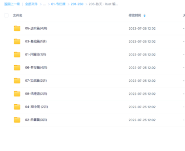 【极客时间】206-陈天 · Rust 编程第一课