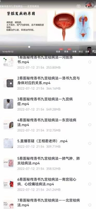 承文老师易医秘传：洛书九宫祛病法 二期