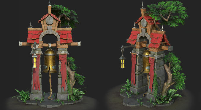 次时代场景建模全流程2020年【画质高清有大部分素材】