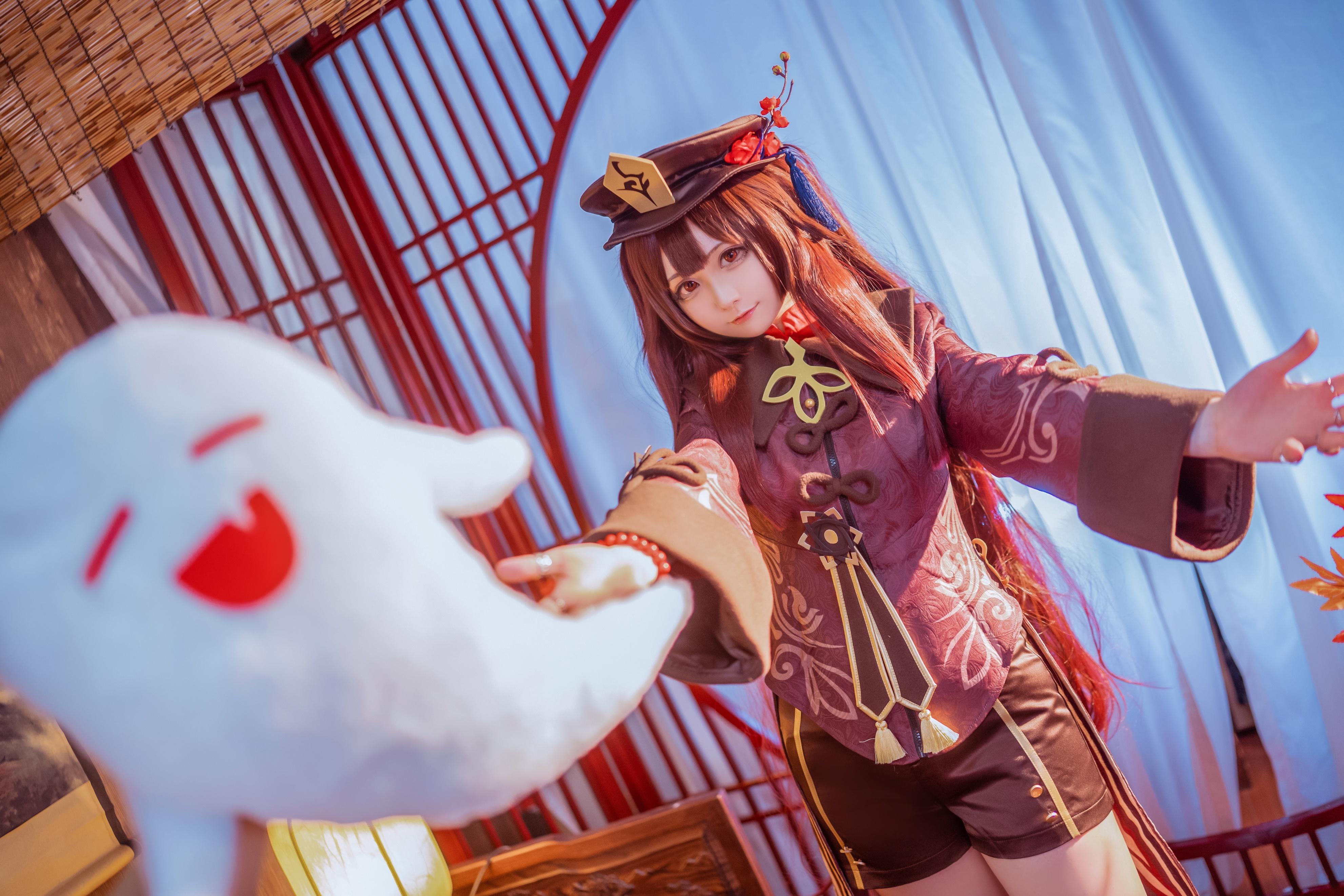 Sayako(さやこ)原神-胡桃COSPLAY图欣赏插图6