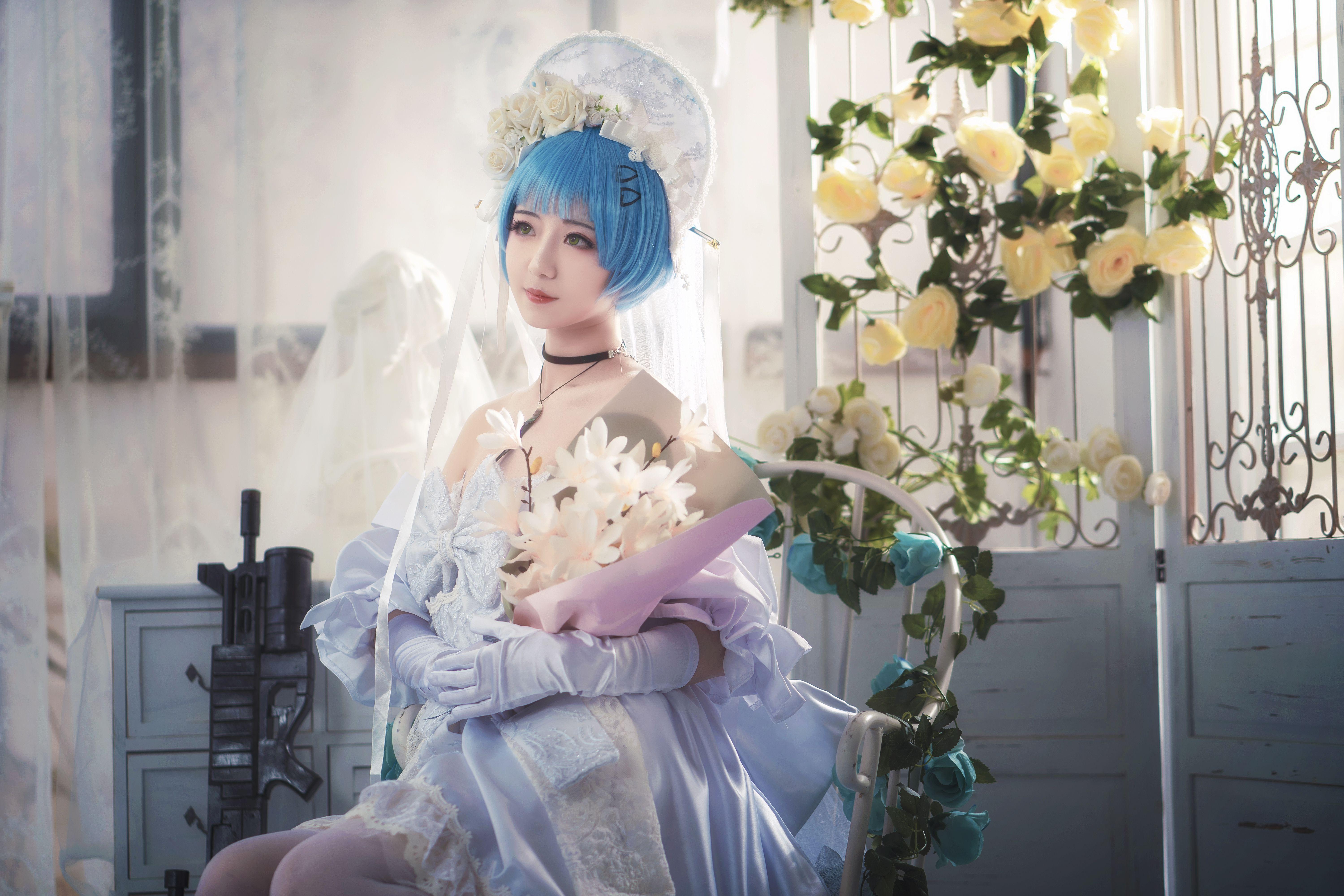 弥音音COSPLAY Zas M21（花之后的情愫）图插图5