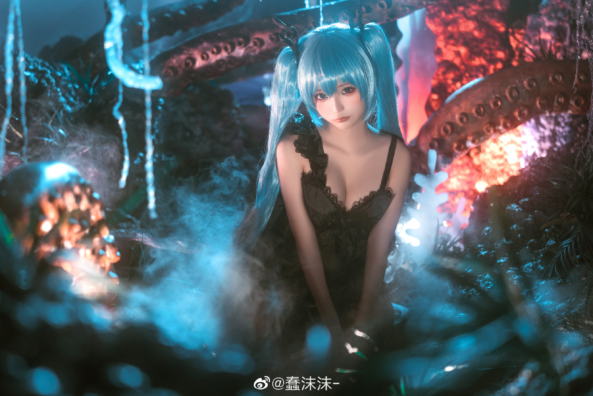 文艺复古！蠢沫沫推出初音未来深海少女主题作品插图2