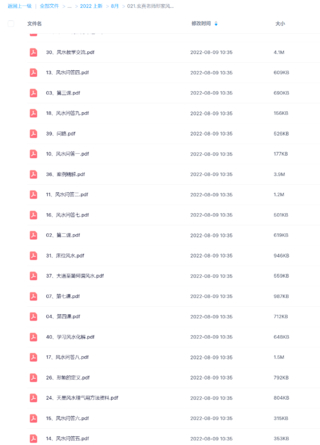 玄真老师形家风水教学讲义等41份网盘分享