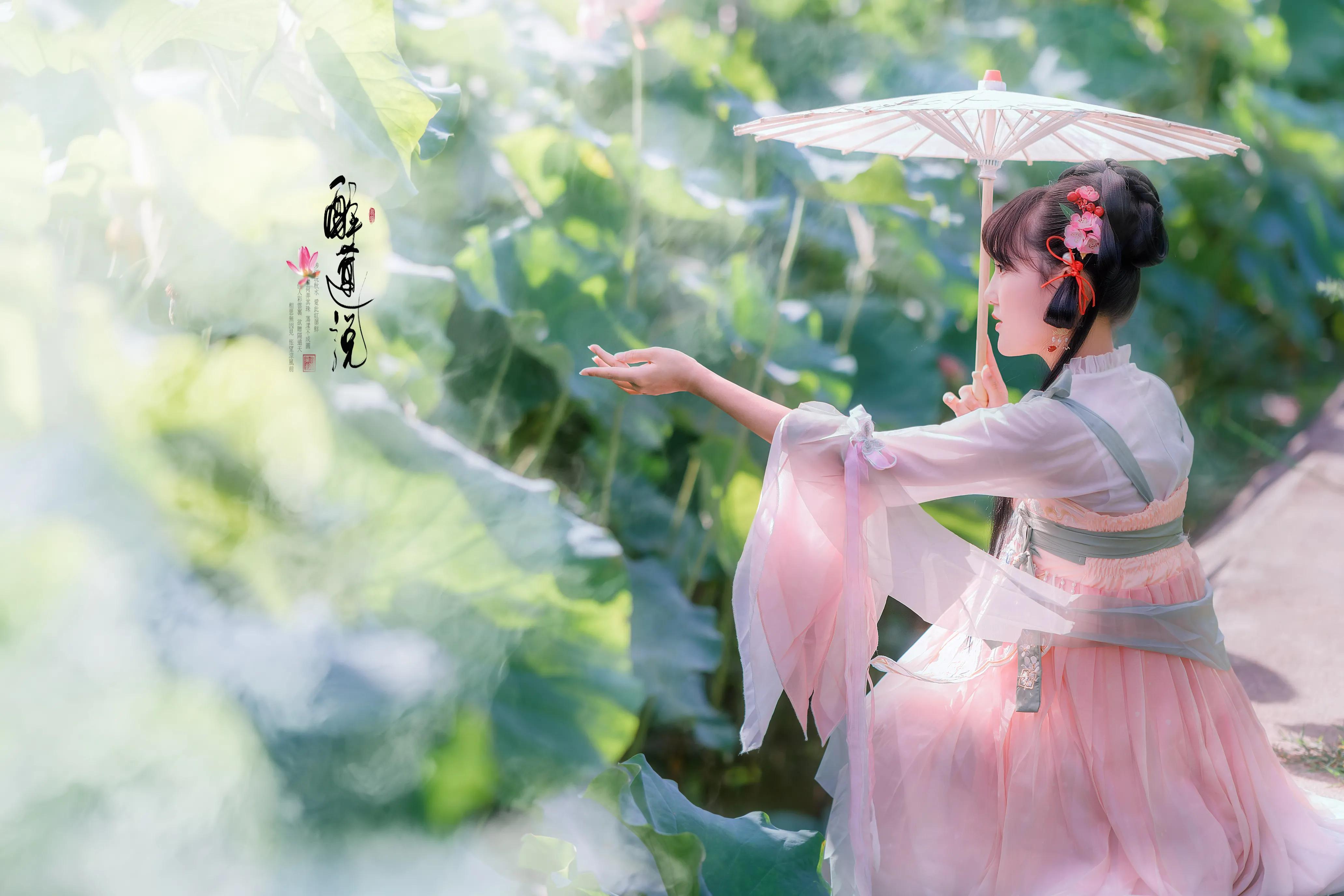 心醉迷，梦醉迷。叶铺池，花开池。插图5
