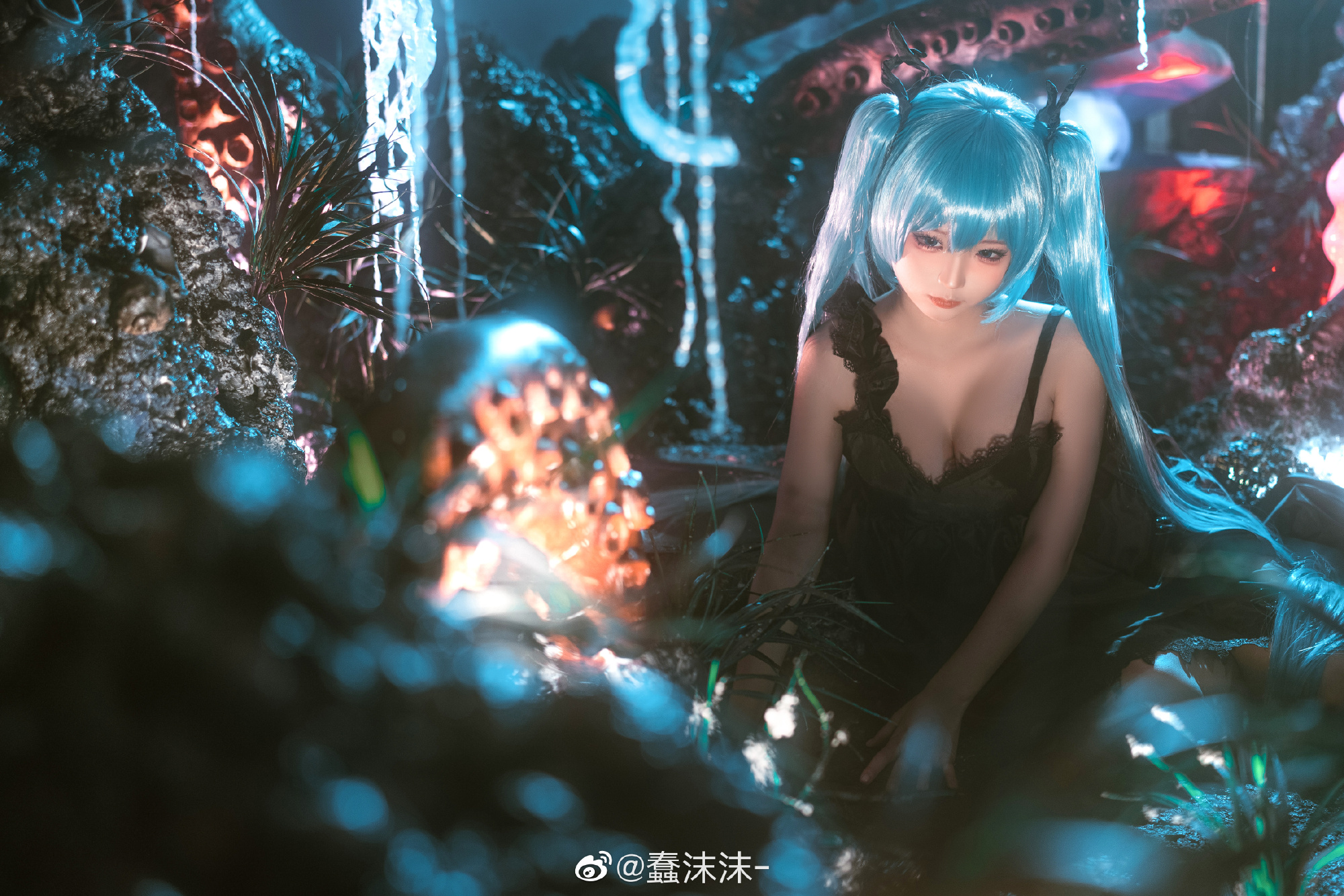 文艺复古！蠢沫沫推出初音未来深海少女主题作品插图5