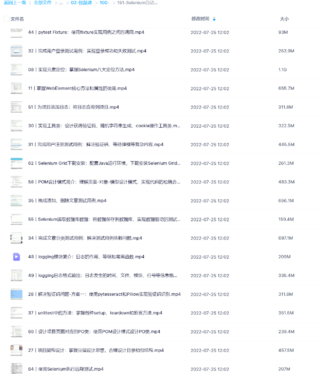 【极客时间】Selenium自动化测试实战