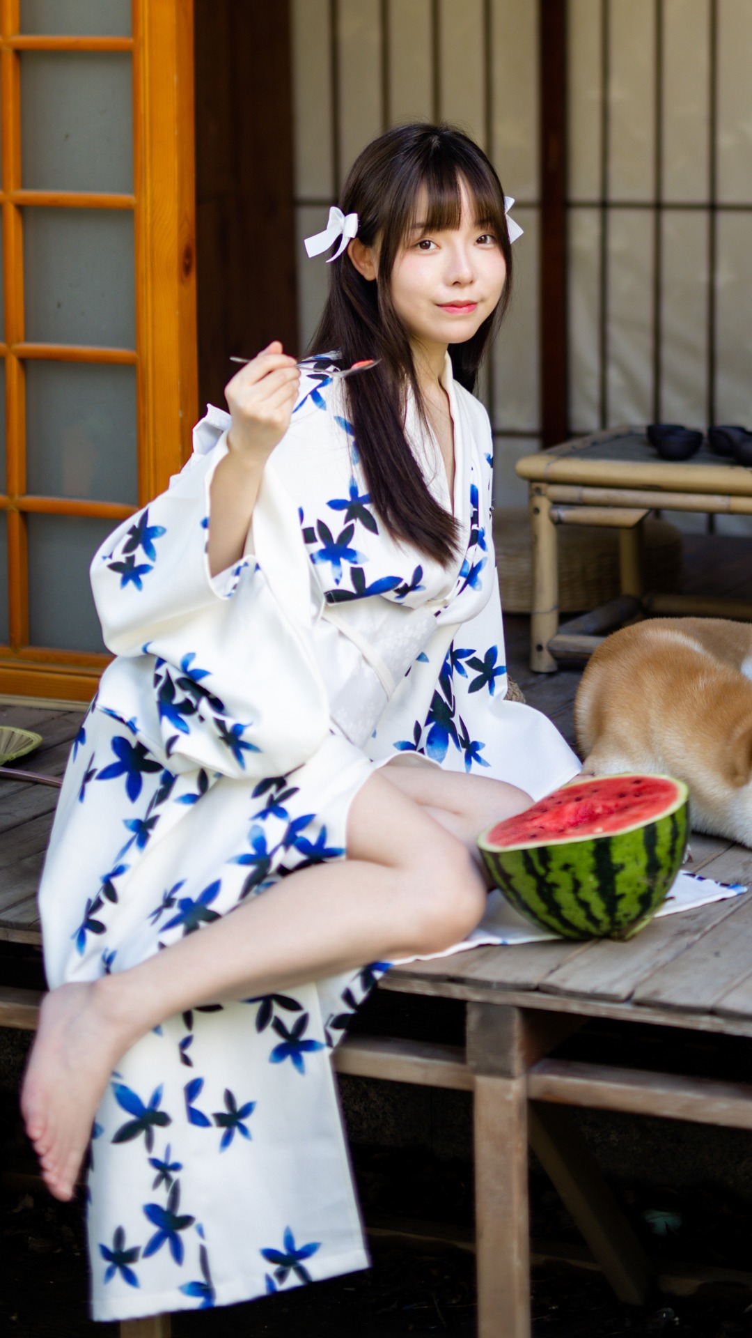 和服写真壁纸｜夏日和服（六味帝皇酱）