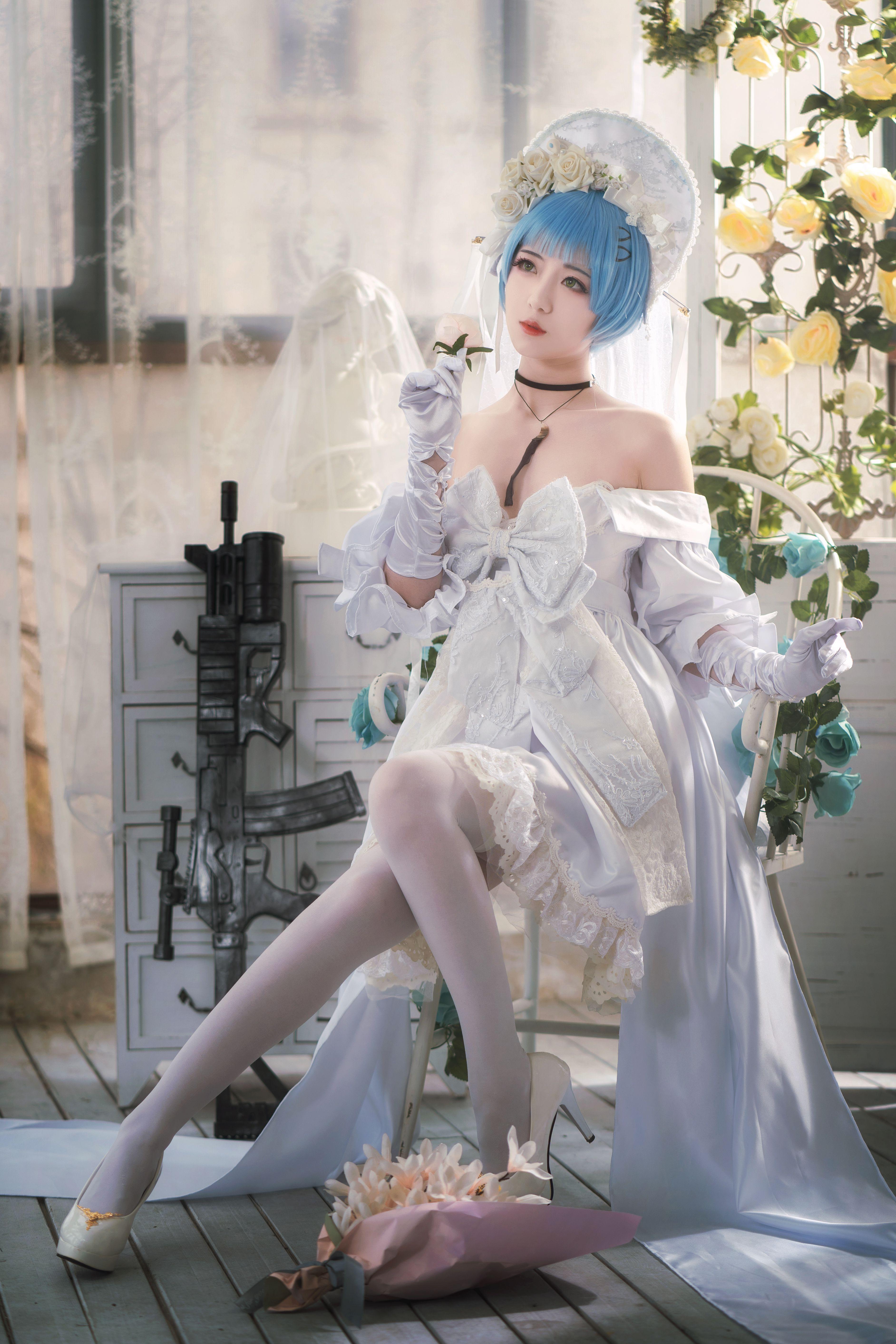 弥音音COSPLAY Zas M21（花之后的情愫）图插图2