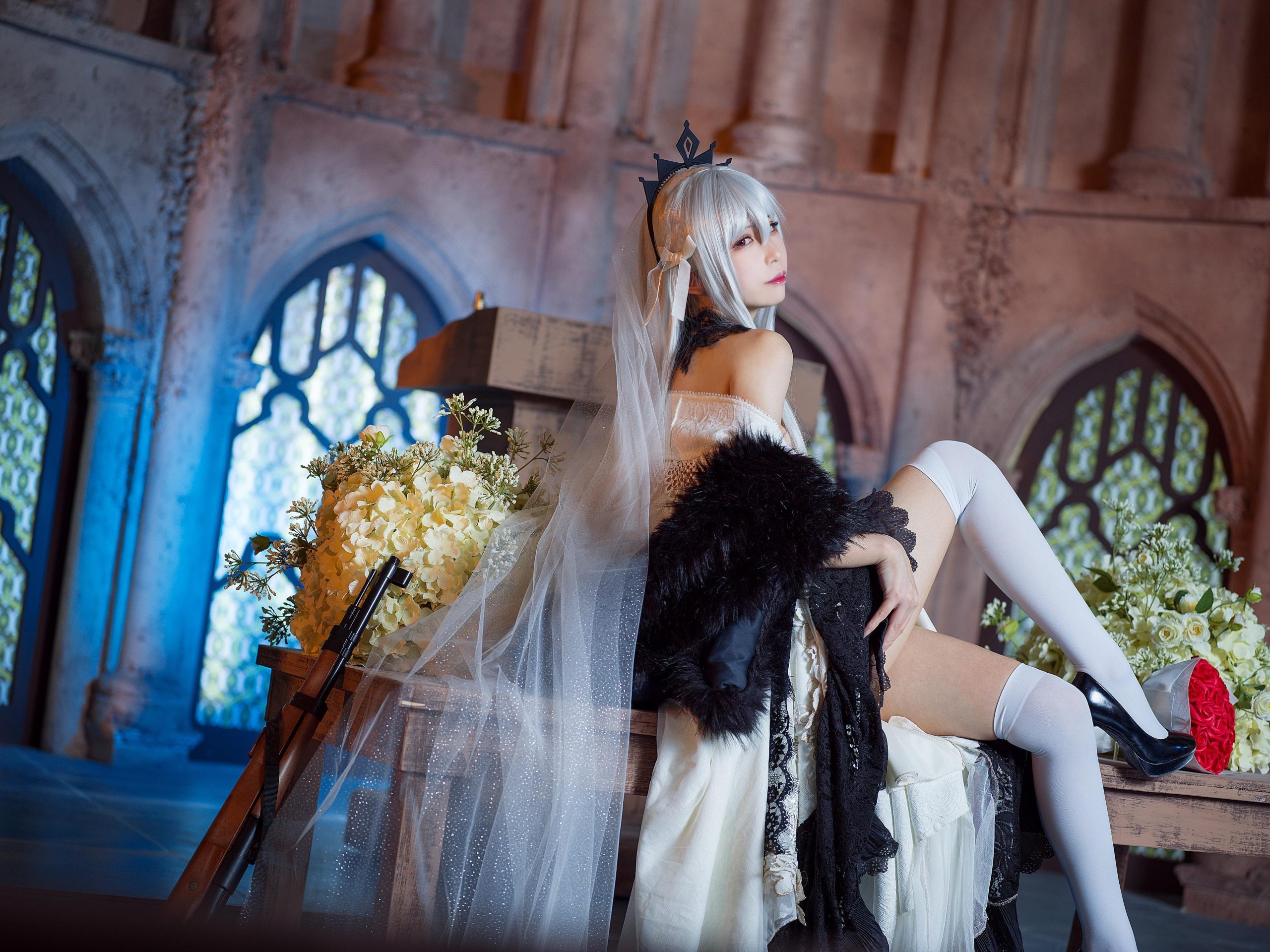 少女前线-Kar98k主题COS图欣赏（CN：爱老师_PhD）