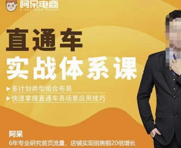 直通车实战体系课：多类型组合布局掌握直通车各场景技巧