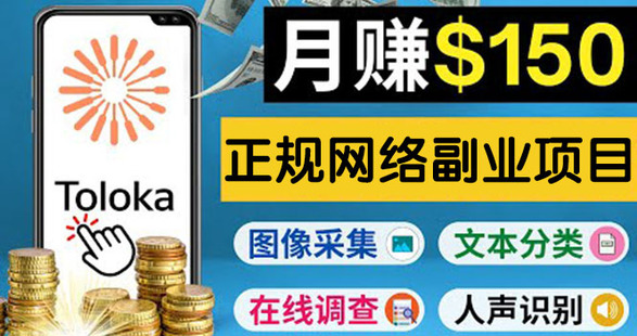 正规91破解版无限次无限减大象络副业赚钱平台Toloka,利用业余时间月赚150美元