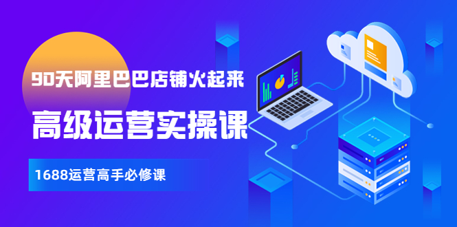 【90天阿里巴巴店铺火起来】全套高级运营课 1688运营高手必修课