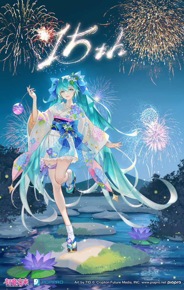 初音未来生日推出《初音未来 真夏花火》手办插图1