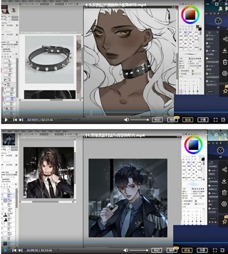 常山2022年二次元伪厚涂头像特训班第三期网盘分享