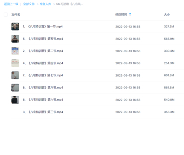 冯浩刚《八宅风水》特训营