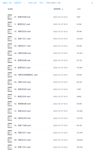 乾小道奇门《格局直断73集》