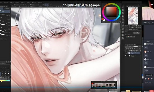 无色电2022年日韩系半厚涂头像特训班网盘分享