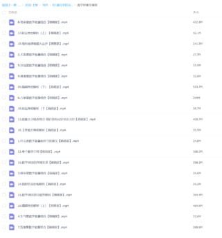 道谷学院马湛老师八星数字能量学视频课程共62集