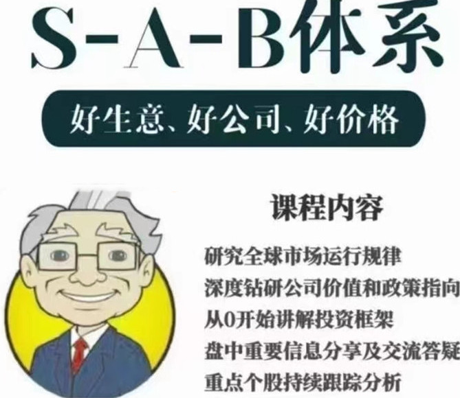 野生分析老PU：“S-A-B体系”大专栏网盘分享