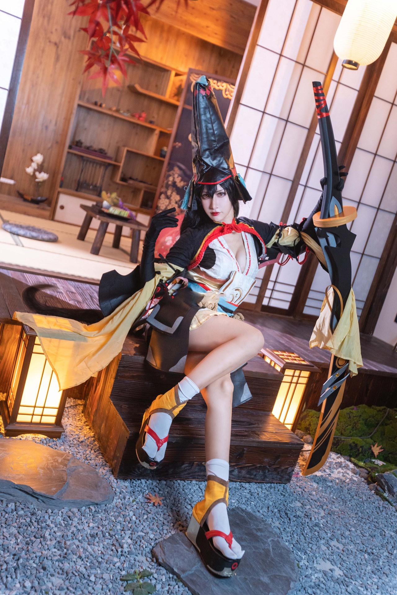 《永劫无间》妖刀姬cosplay图（CN：阮邑Fairy）插图1