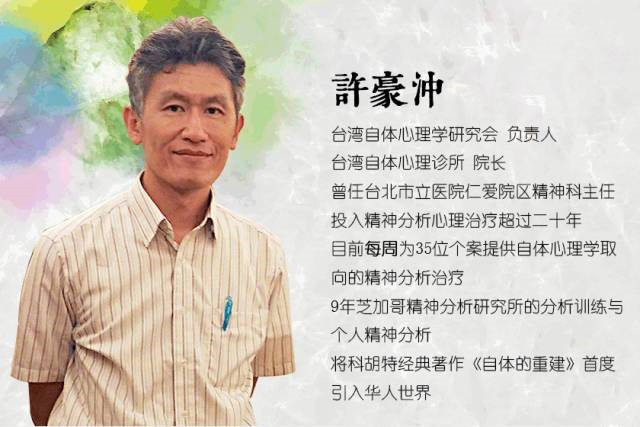 許豪沖_ 当代自体心理学的临床运用与治愈之道网盘分享