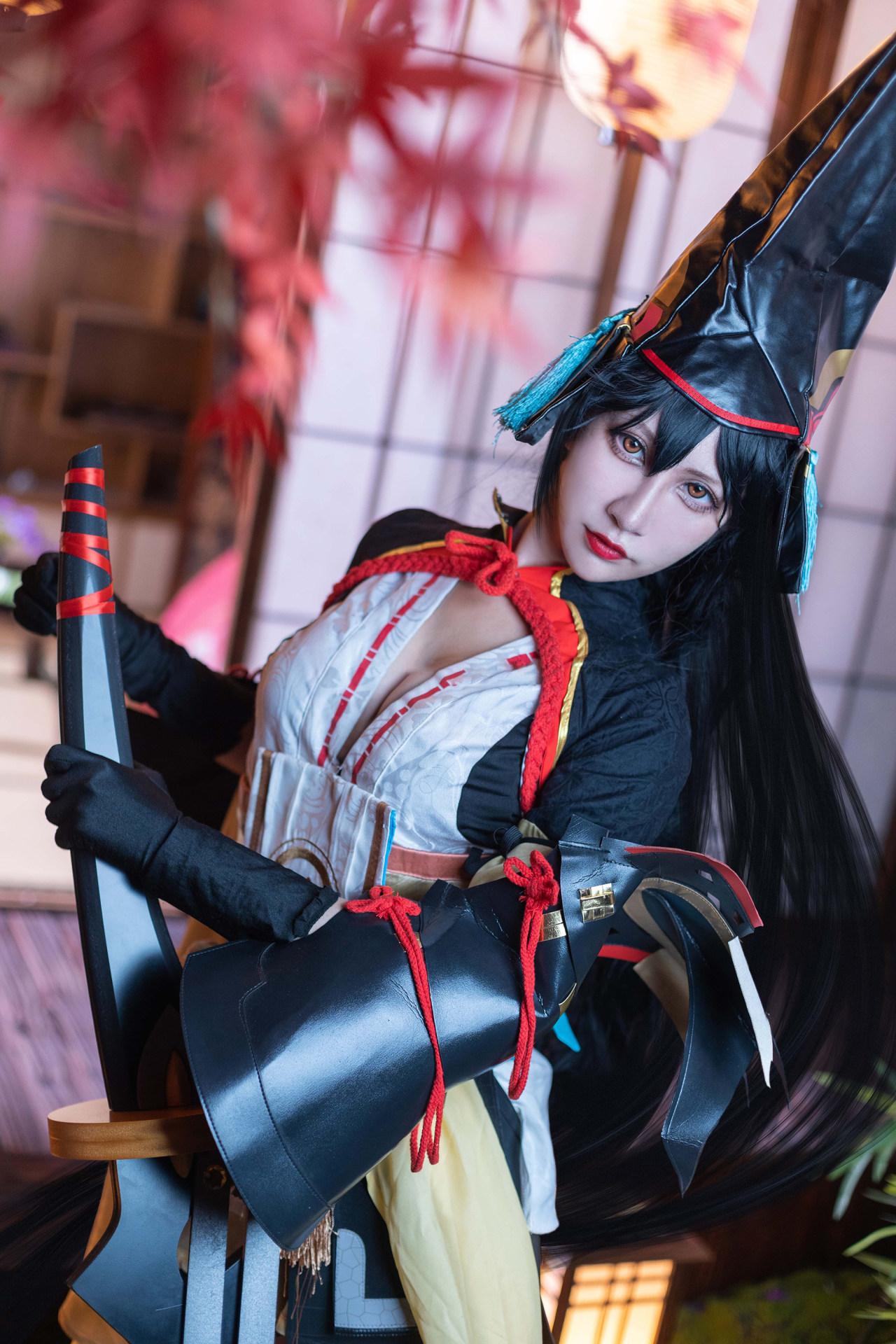 《永劫无间》妖刀姬cosplay图（CN：阮邑Fairy）插图3