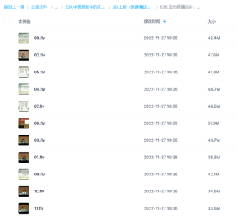 湿热病篇选讲：肖照岑-天津中医药大学（全11讲·完整版）