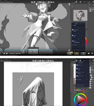 画画的花噎菜2022造型基础班第一期