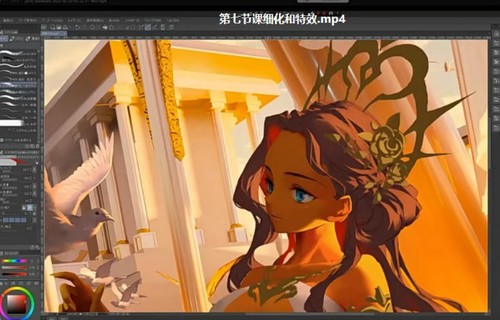 lilithbloody日系插画与3D辅助2022年