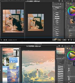 空青肆绘速涂第8期2022年3月结课