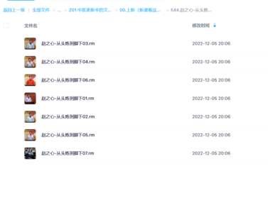 赵之心-从头炼到脚下（视频·全7集）